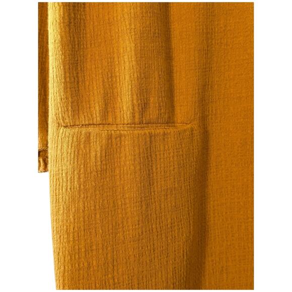 EUC Cynthia Rowley Mustard Dress Size M - Picture 5 of 7